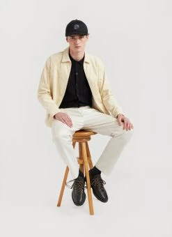 Cabin Weave Shirt | Black -Urban Wear Shop PERCIVAL MENSWEAR CABIN WEAVE SHIRT BLACK7