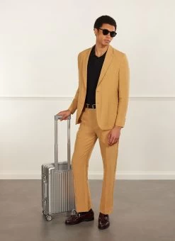 Tailored Linen Trousers | Camel 10 Tailored Linen Trousers | Camel -Urban Wear Shop PERCIVAL MENSWEAR CAMEL BLAZER2 39c71774 15a0 4c0f a737 a0bf80f6c0f2