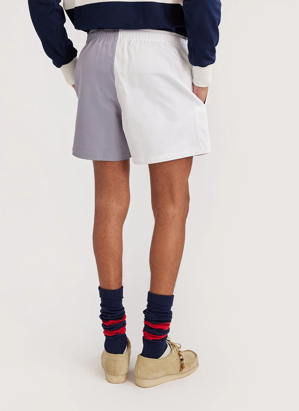 Rugby Shorts | Canterbury And Percival | White With Grey 9 Rugby Shorts | Canterbury And Percival | White With Grey - Image 7