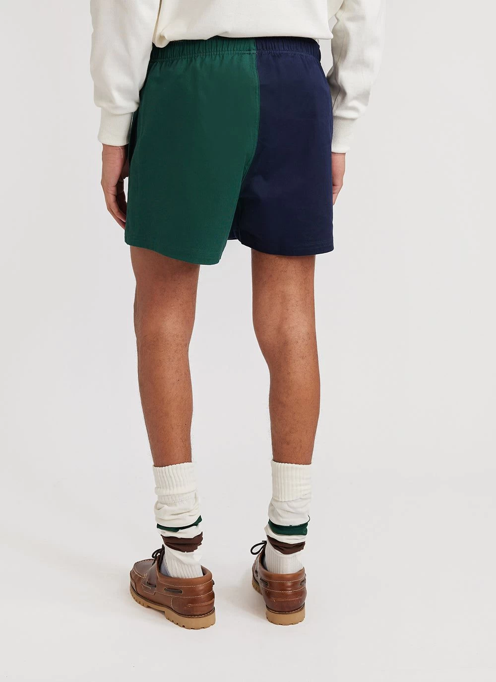 Rugby Shorts | Canterbury And Percival | Navy With Green 9 Rugby Shorts | Canterbury And Percival | Navy With Green - Image 7