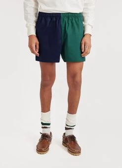 Rugby Shorts | Canterbury And Percival | Navy With Green 14 Rugby Shorts | Canterbury And Percival | Navy With Green -Urban Wear Shop PERCIVAL MENSWEAR CANTERBURY 4e49255f f0fc 4c28 9bc7 74d960426902