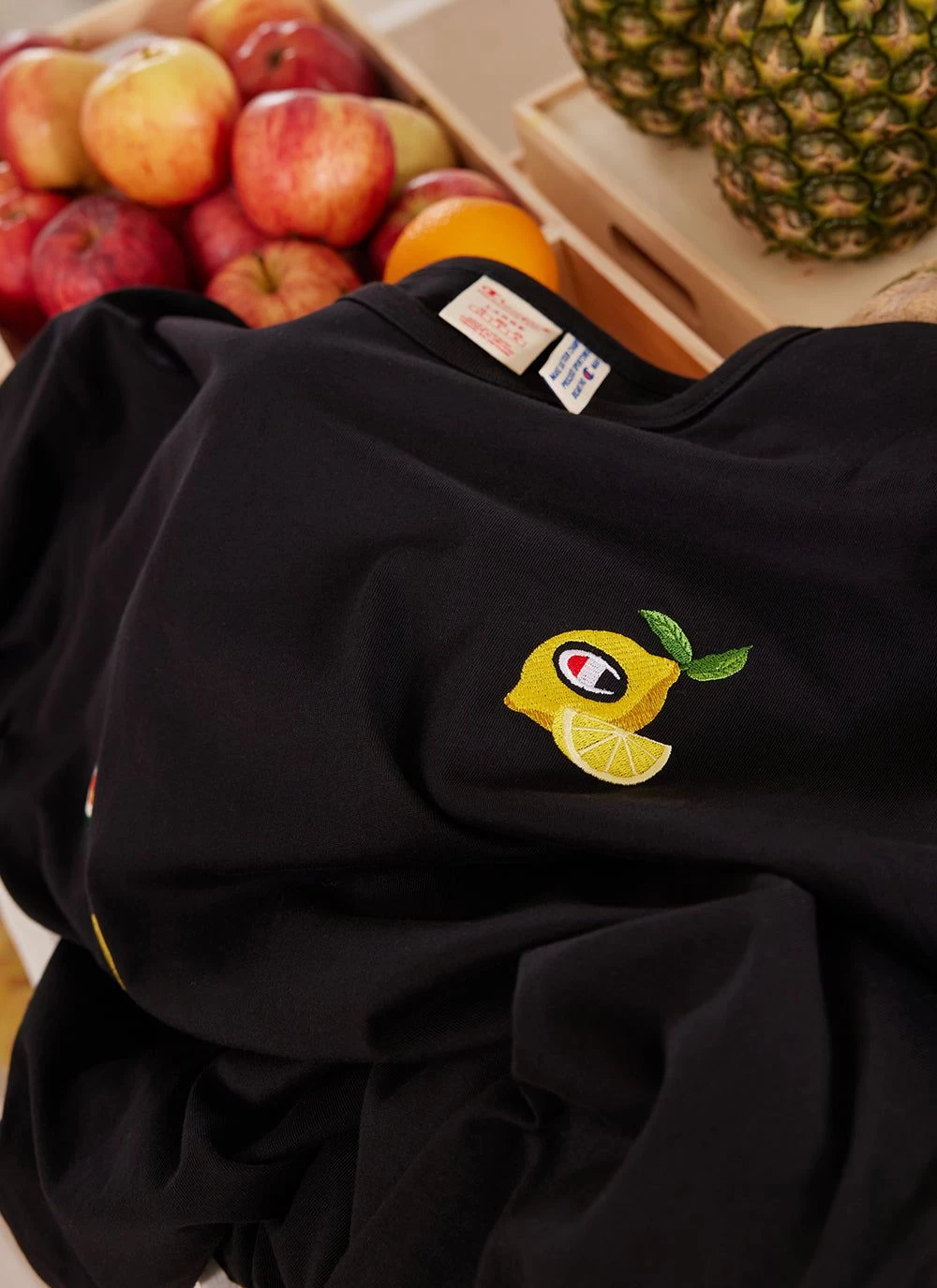 Perci-Post Stamps T Shirt | Champion And Percival | Black 9 Perci-Post Stamps T Shirt | Champion And Percival | Black - Image 7