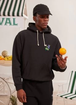 Bramble Hoodie | Champion And Percival | Black 10 Bramble Hoodie | Champion And Percival | Black -Urban Wear Shop PERCIVAL MENSWEAR CHAMPION BLACK BRAMBLE HOODIE1