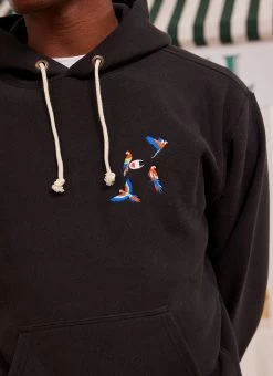 The Menagerie Hoodie | Champion And Percival | Black
