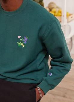 Bramble Sweatshirt | Champion And Percival | Forest