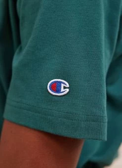 Feathers T Shirt | Champion And Percival | Forest 11 Feathers T Shirt | Champion And Percival | Forest -Urban Wear Shop PERCIVAL MENSWEAR CHAMPION FEATHERS FOREST T 5