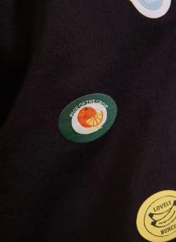 Perci-Post Stamps T Shirt | Champion And Percival | Black 15 Perci-Post Stamps T Shirt | Champion And Percival | Black -Urban Wear Shop PERCIVAL MENSWEAR CHAMPION POST STAMPS BLACK 4