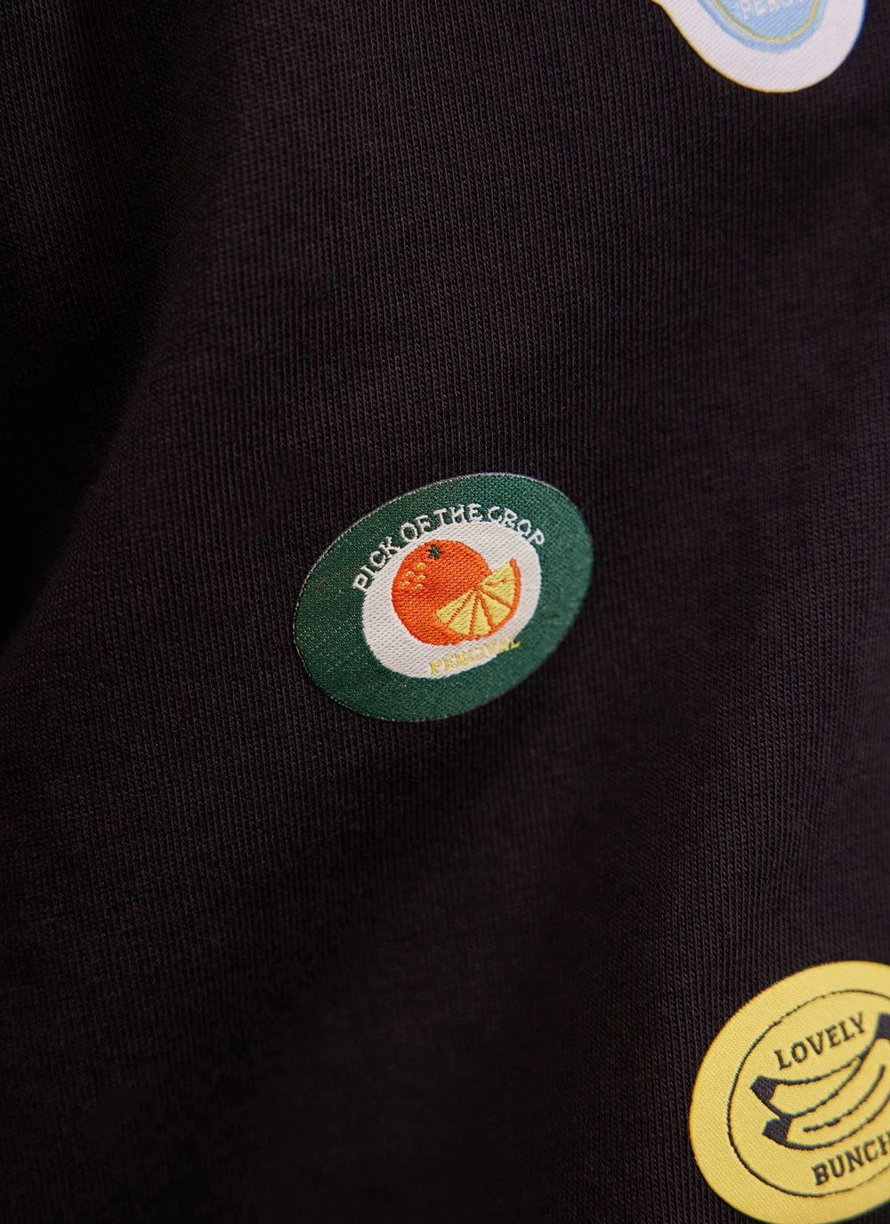 Perci-Post Stamps T Shirt | Champion And Percival | Black 8 Perci-Post Stamps T Shirt | Champion And Percival | Black - Image 6