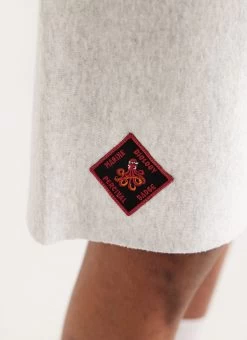 Soho Sports Club Track Short | Champion And Percival | Heather Grey -Urban Wear Shop PERCIVAL MENSWEAR CHAMPION SOHO SPORTS CLUB GREY TRACK SHORTS 4