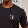 Thistle Flower T Shirt | Champion And Percival | Black 1 Thistle Flower T Shirt | Champion And Percival | Black -Urban Wear Shop PERCIVAL MENSWEAR CHAMPION THISTLE BLACK2