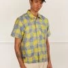 Boxy Clerk Shirt | Sunshine Twister | Yellow 1 Boxy Clerk Shirt | Sunshine Twister | Yellow -Urban Wear Shop PERCIVAL MENSWEAR CLERK SHIRT SUNSHINE TWISTER3