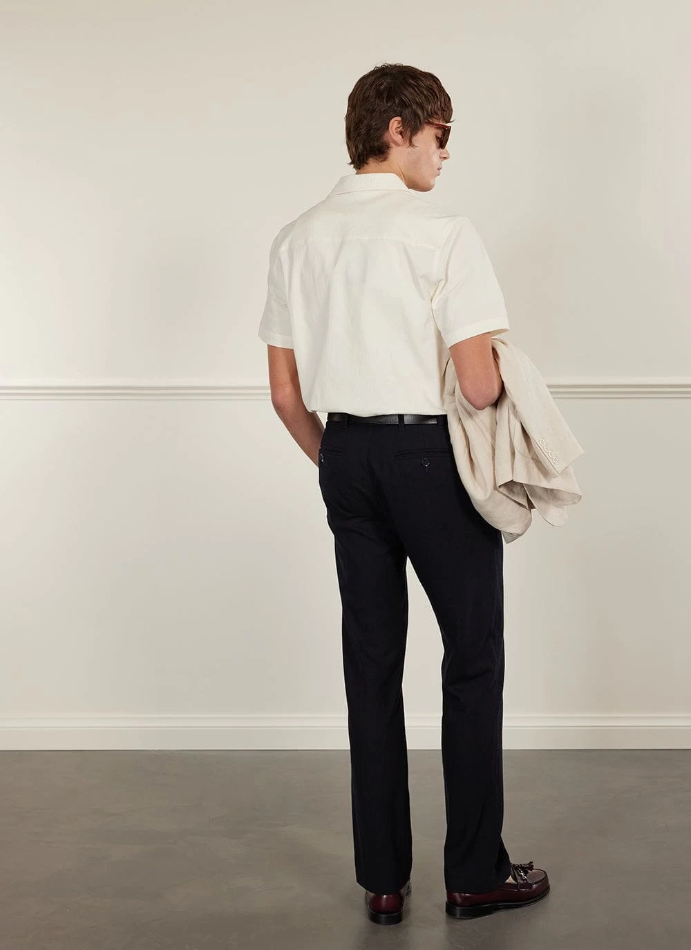 Cuban Shirt | Seersucker | Ecru 9 Cuban Shirt | Seersucker | Ecru - Image 7