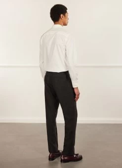 Formal Dress Shirt | Cotton Poplin | White -Urban Wear Shop PERCIVAL MENSWEAR DRESS SHIRT5