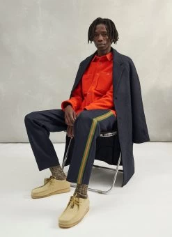 Blanket Overshirt | Casentino Wool | Orange 21 Blanket Overshirt | Casentino Wool | Orange -Urban Wear Shop PERCIVAL MENSWEAR ECOMM ORANGE CASENTINO19