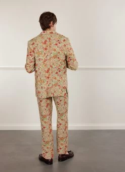 Floral Tailored Blazer | Multi -Urban Wear Shop PERCIVAL MENSWEAR FLORAL BLAZER6