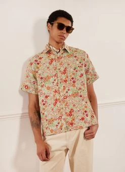 Floral Clerk Shirt | Multi 14 Floral Clerk Shirt | Multi -Urban Wear Shop PERCIVAL MENSWEAR FLORAL CLERK SHIRT 11