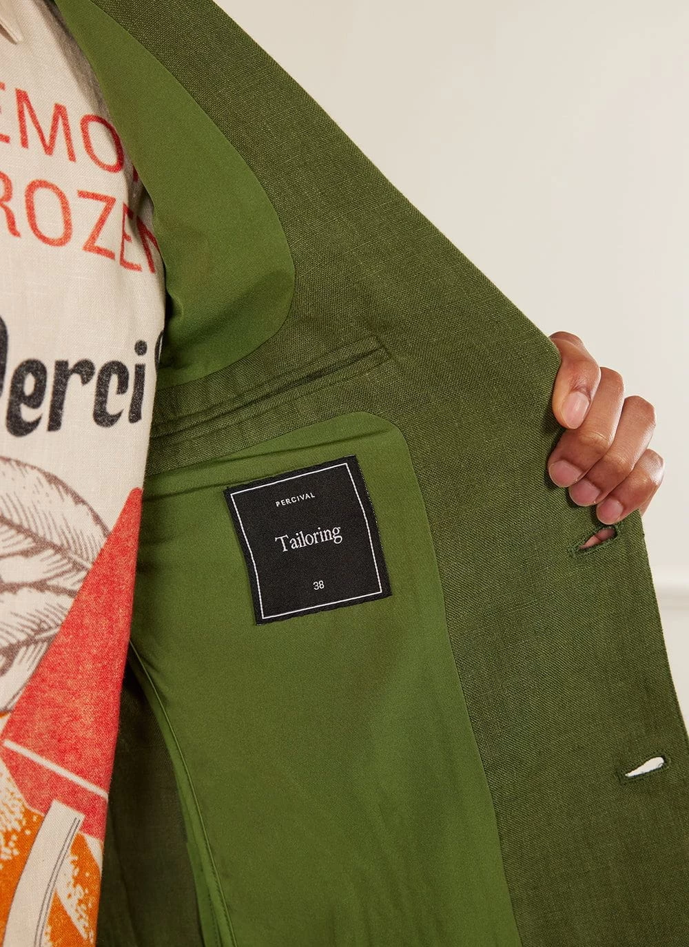 Tailored Linen Blazer | Forest 6 Tailored Linen Blazer | Forest - Image 4