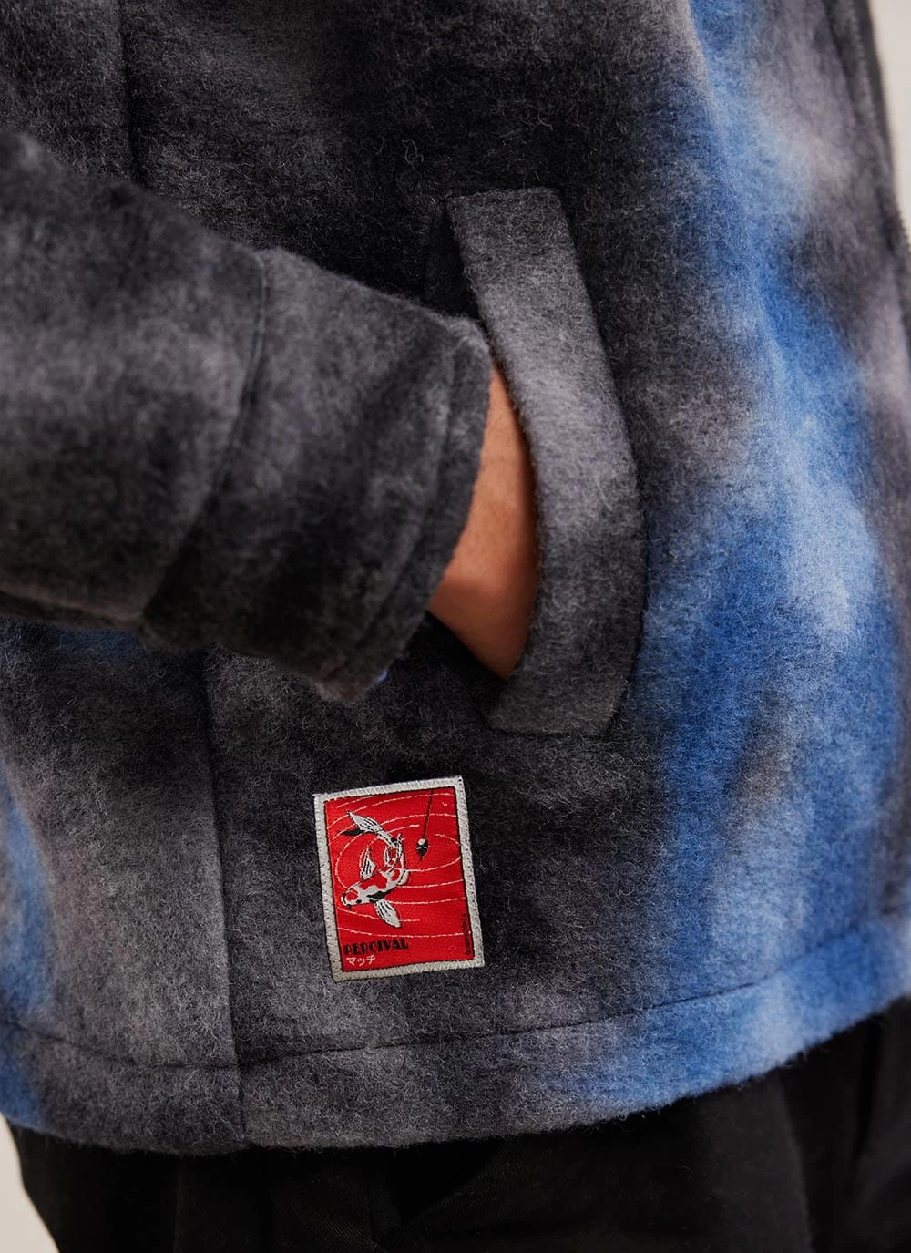 Galaxy Zip Overshirt | Wool | Navy 9 Galaxy Zip Overshirt | Wool | Navy - Image 7