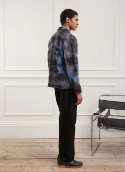 Galaxy Zip Overshirt | Wool | Navy 15 Galaxy Zip Overshirt | Wool | Navy -Urban Wear Shop PERCIVAL MENSWEAR GALAXY ZIP OVERSHIRT BLUE8