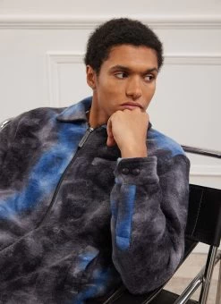 Galaxy Zip Overshirt | Wool | Navy 14 Galaxy Zip Overshirt | Wool | Navy -Urban Wear Shop PERCIVAL MENSWEAR GALAXY ZIP OVERSHIRT BLUE9