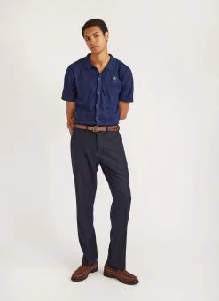 Intarsia Diamond Shirt | Knitted Cotton | Navy 19 Intarsia Diamond Shirt | Knitted Cotton | Navy -Urban Wear Shop PERCIVAL MENSWEAR INTARSIA DIAMOND SHIRT NAVY11