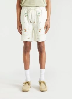 Kowloon Linen Shorts | White