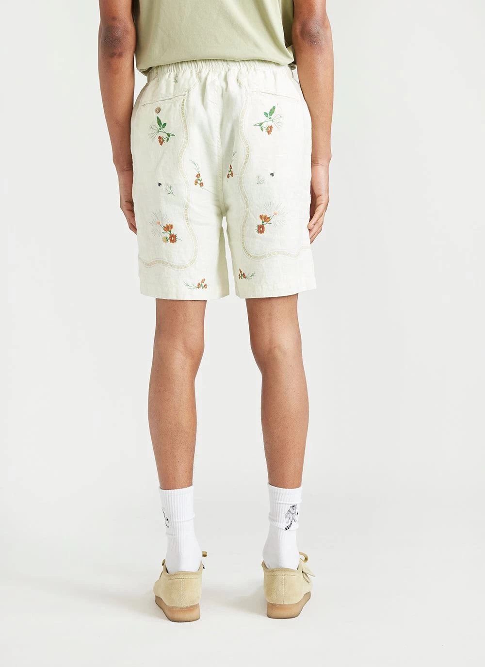 Kowloon Linen Shorts | White 7 Kowloon Linen Shorts | White - Image 5