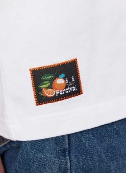 Lemon Kreme Oversized T Shirt | Organic Cotton | White -Urban Wear Shop PERCIVAL MENSWEAR LEMON KREME OVERSIZED SHIRT