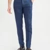 Tailored Linen Trousers | Royal Blue 2 Tailored Linen Trousers | Royal Blue -Urban Wear Shop PERCIVAL MENSWEAR LINEN TAILORED TROUSER NAVY2