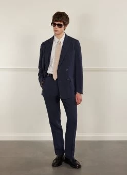 Tailored Linen Trousers | Navy 14 Tailored Linen Trousers | Navy -Urban Wear Shop PERCIVAL MENSWEAR NAVY DOUBLE BREASTED BLAZER4 f9d24e31 d703 4dd8 afd6 cdcef45627dd