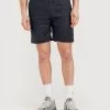 Linen Shorts | Black -Urban Wear Shop PERCIVAL MENSWEAR NAVY LINEN SHORTS1