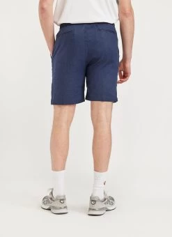 Linen Shorts | Navy -Urban Wear Shop PERCIVAL MENSWEAR NAVY LINEN SHORTS3 b718c6c6 1546 432a bd0b e2d15a844d62