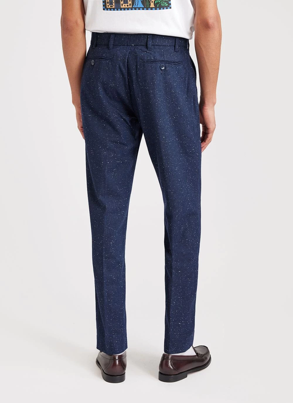 Tailored Trouser | Nep Wool | Navy 5 Tailored Trouser | Nep Wool | Navy - Image 3