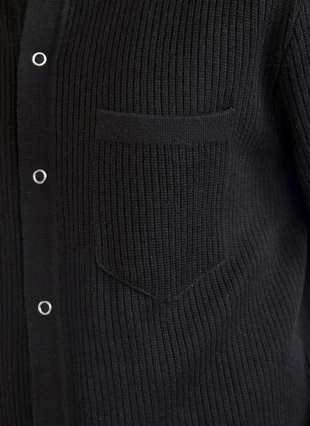Pablo Cuban Shirt | Knitted Cotton | Black 13 Pablo Cuban Shirt | Knitted Cotton | Black - Image 11