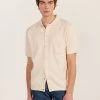 Pablo Cuban Shirt | Knitted Cotton | Cream