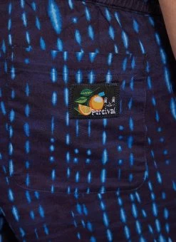 Palmer Dye Shorts | Indigo 13 Palmer Dye Shorts | Indigo -Urban Wear Shop PERCIVAL MENSWEAR PALMER DYE SHORTS 5