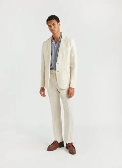 Patchwork Cuban Linen Shirt | Blue Multi 19 Patchwork Cuban Linen Shirt | Blue Multi -Urban Wear Shop PERCIVAL MENSWEAR PATCH WORK CUBAN LINEN SHIRT BLUE4