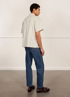 Tuck Shop Tapestry Clerk Shirt | Cotton | Ecru 14 Tuck Shop Tapestry Clerk Shirt | Cotton | Ecru -Urban Wear Shop PERCIVAL MENSWEAR PICK MIX CLERK SHIRT7