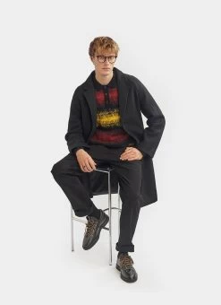 Neutrino Gradient Rugby Knit | Merino Wool | Sunset 15 Neutrino Gradient Rugby Knit | Merino Wool | Sunset -Urban Wear Shop PERCIVAL MENSWEAR RUGBY KNIT YELLOW8