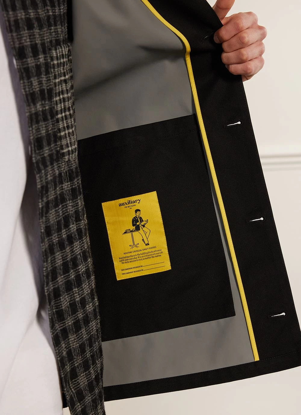 Waterproof Auxiliary Sherlock | Black With Grey 5 Waterproof Auxiliary Sherlock | Black With Grey - Image 3