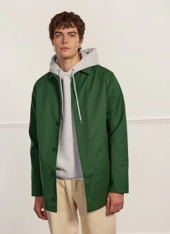 Waterproof Auxiliary Sherlock | Dark Green With Stone