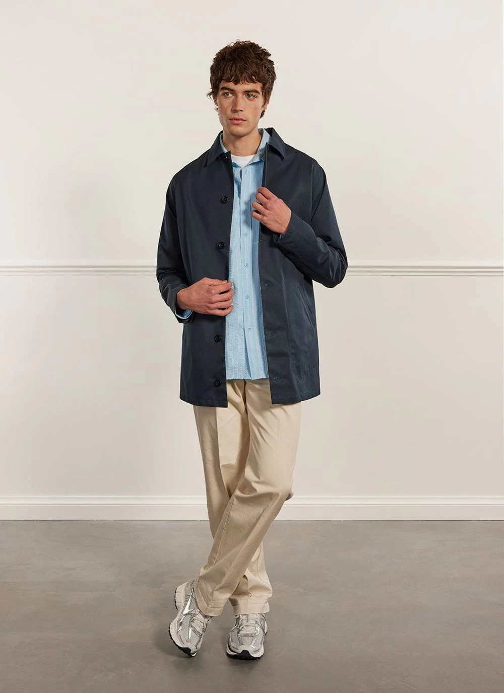 Waterproof Auxiliary Sherlock | Navy With Grey 8 Waterproof Auxiliary Sherlock | Navy With Grey - Image 6