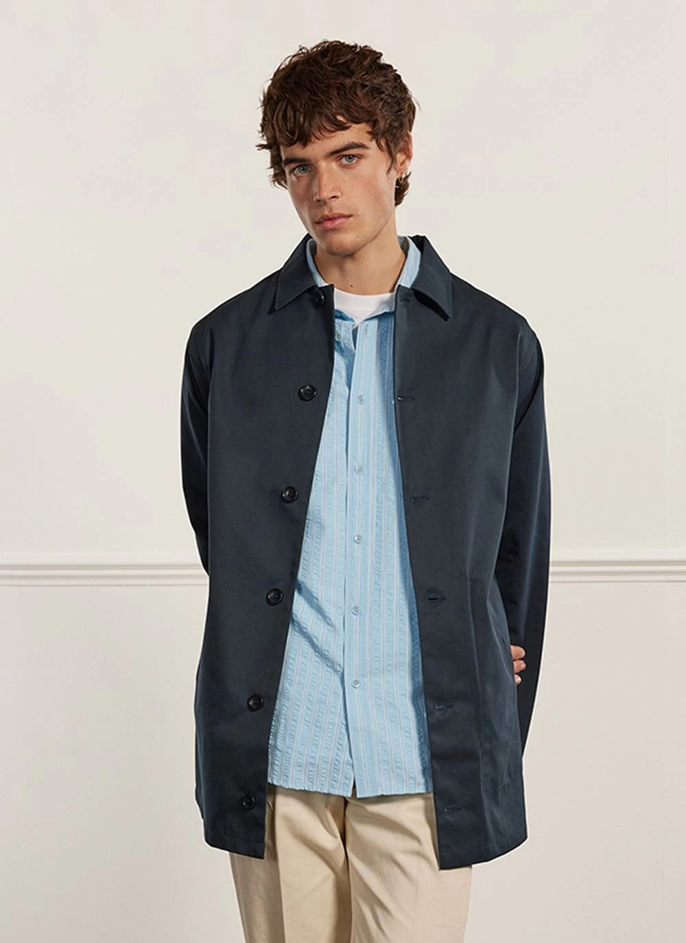 Waterproof Auxiliary Sherlock | Navy With Grey 4 Waterproof Auxiliary Sherlock | Navy With Grey - Image 2