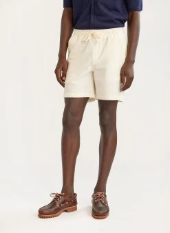 Shorts | Seersucker | Ecru