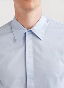 Formal Shirt | Cotton Poplin | Blue -Urban Wear Shop PERCIVAL MENSWEAR SMART BLUE SHIRT10 1e6194e2 62b5 4a25 8885 6036033cb2d4