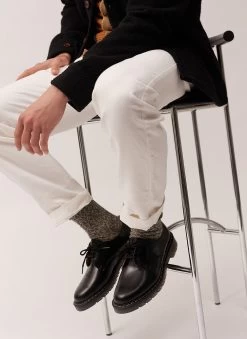 Solovair | Hi-Shine Gibson Shoe | Black 14 Solovair | Hi-Shine Gibson Shoe | Black -Urban Wear Shop PERCIVAL MENSWEAR SOLOVAIR GIBSON DERBY BLACK HI SHINE LEATHER 5