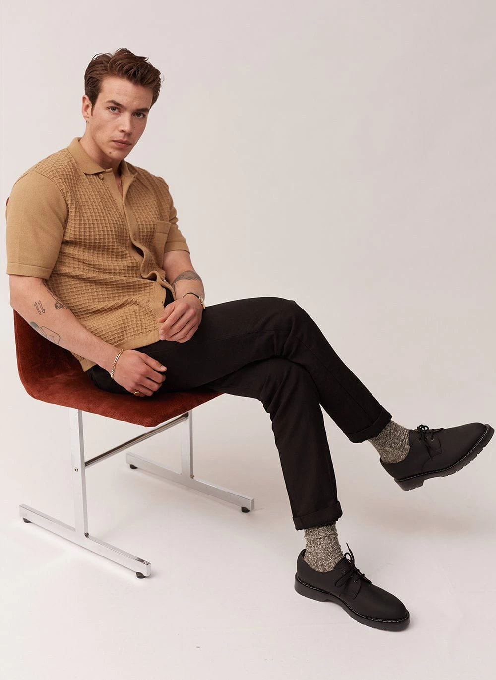 Solovair | Gibson Shoe | Matt Black 6 Solovair | Gibson Shoe | Matt Black - Image 4