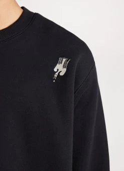 Bird Sweatshirt | Percival X Sophy Hollington | Black 10 Bird Sweatshirt | Percival X Sophy Hollington | Black -Urban Wear Shop PERCIVAL MENSWEAR SOPHIE HOLLINGTON4