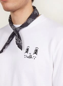 Sour Fruits Long Sleeve T Shirt | Organic Cotton | White -Urban Wear Shop PERCIVAL MENSWEAR SOUR FRUITS LONG SLEEVE WHITE3