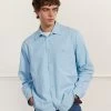 Stripe Pearce Oversized Shirt | Light Blue 1 Stripe Pearce Oversized Shirt | Light Blue -Urban Wear Shop PERCIVAL MENSWEAR STRIPE PEARCE SHIRT LIGHT BLUE2